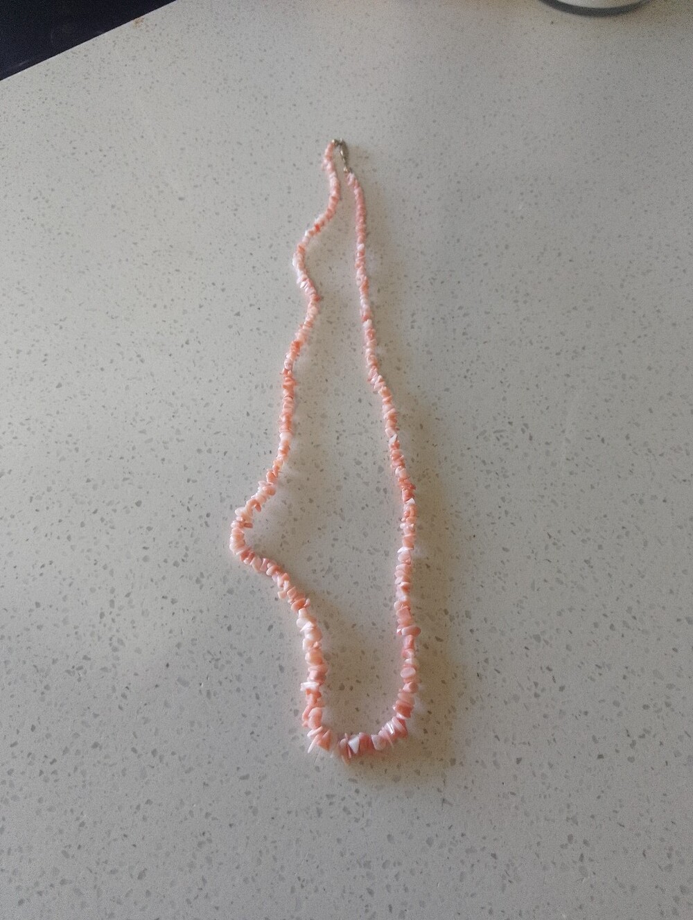 Pink Shell Necklace - Picture 2 of 4